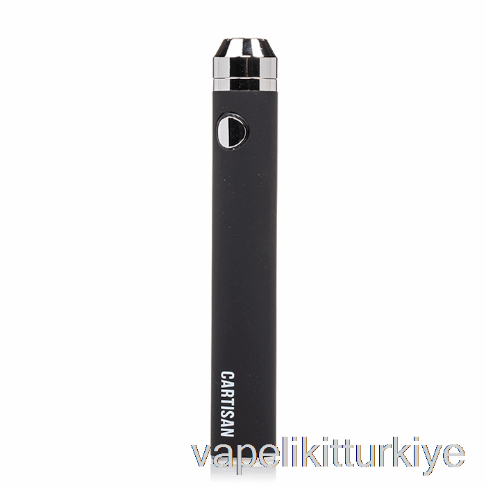 Elektronik Sigara Kalemi Vape Mate Cartisan Düğmesi Vv 1300 510 Pil Siyah